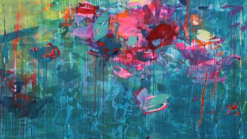 Abstrakte Kunst Bunt
