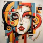 geometrische abstrakte Kunst