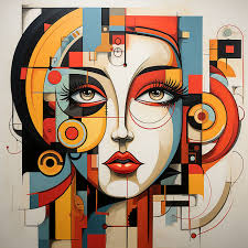 geometrische abstrakte Kunst